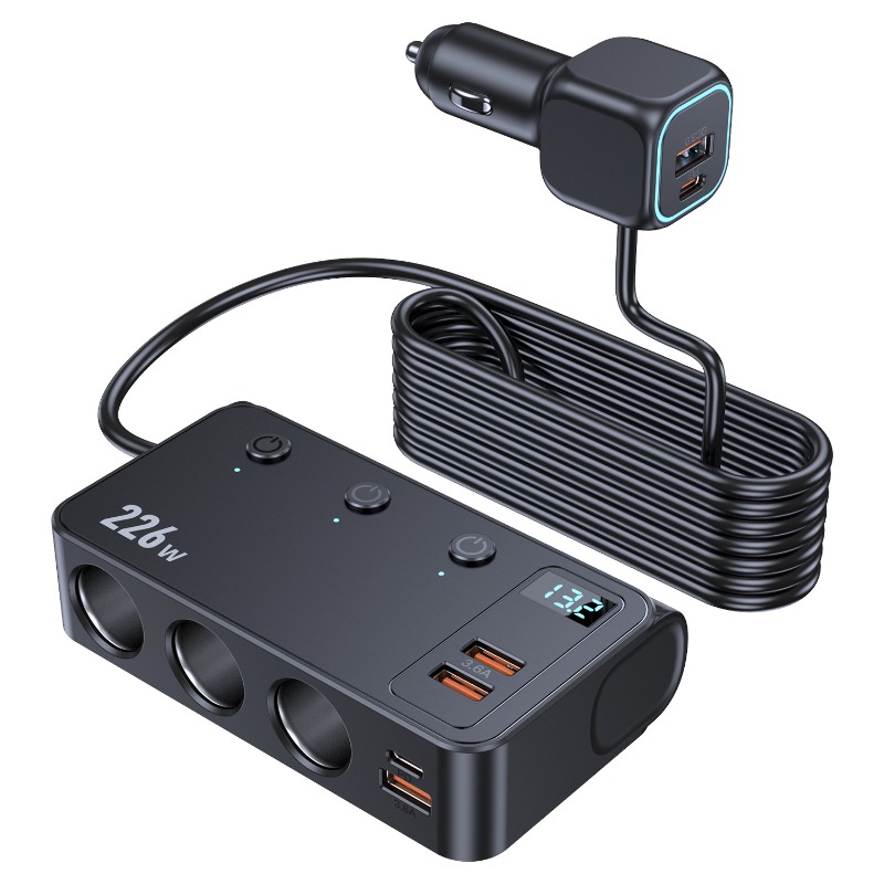 Car Accessories Qc - Adaptador de cargador de coche C33