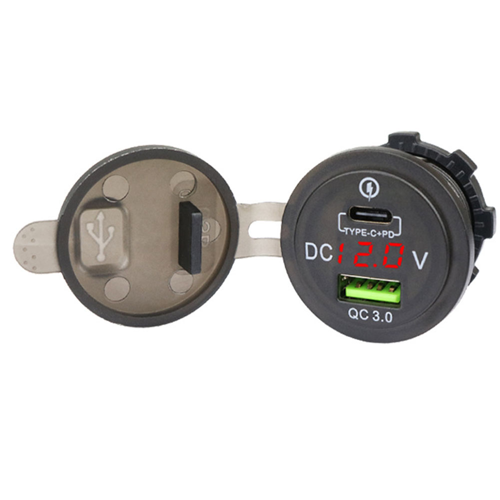 Car Accessories Qc - Toma de corriente LED QC 3,0,