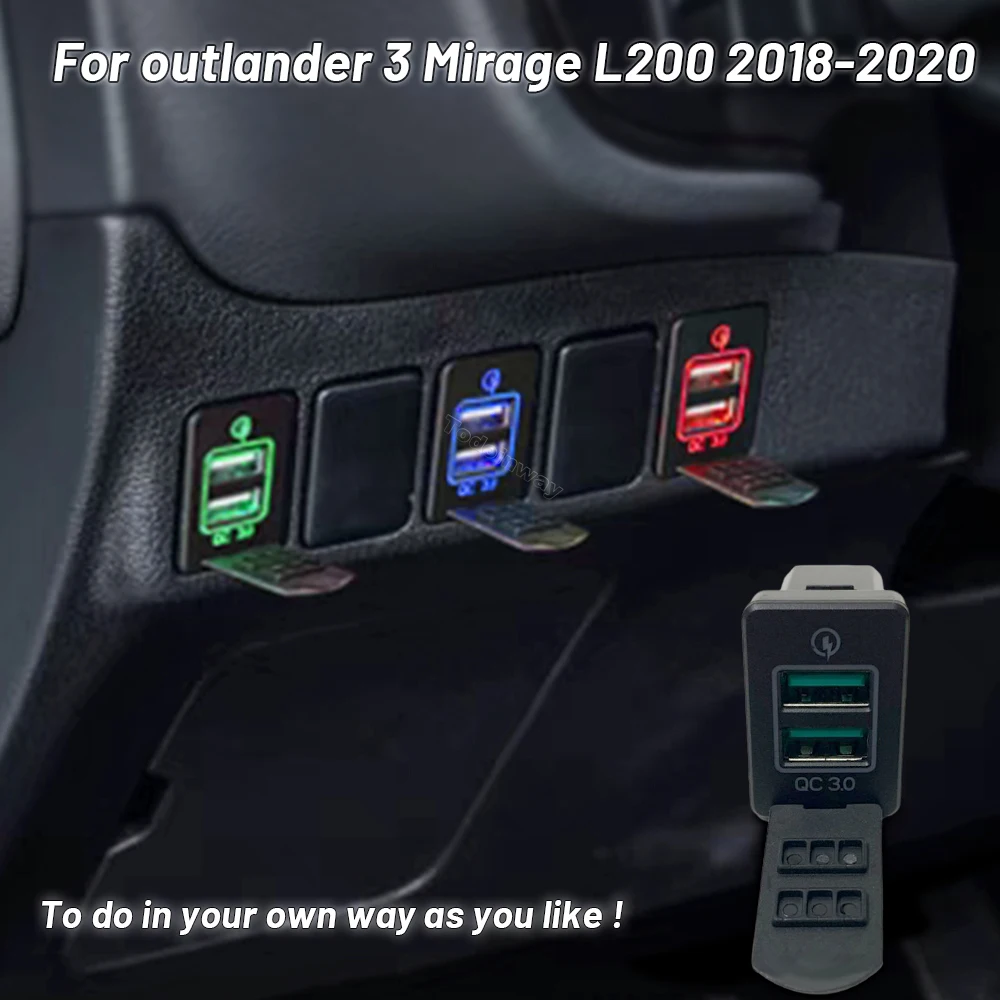 Car Accessories Qc - Cargadores Usb para coche, carga rápida