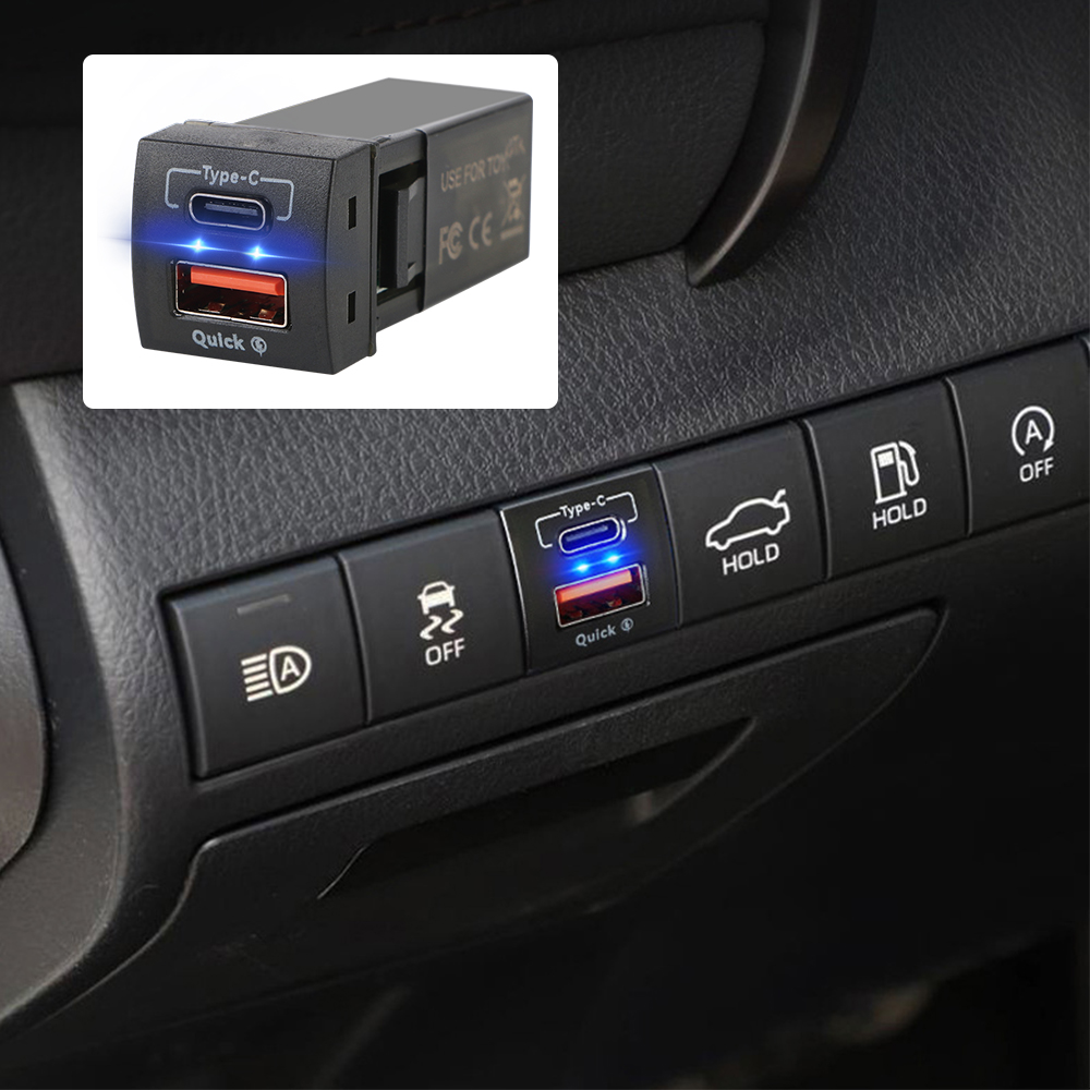 Car Accessories Qc - Para Toyota Corolla RAV4 Camry 24V
