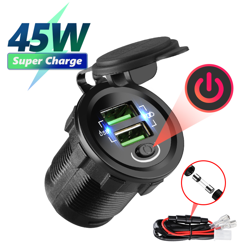 Car Accessories Qc - Cargador Usb para coche QC3.0 de