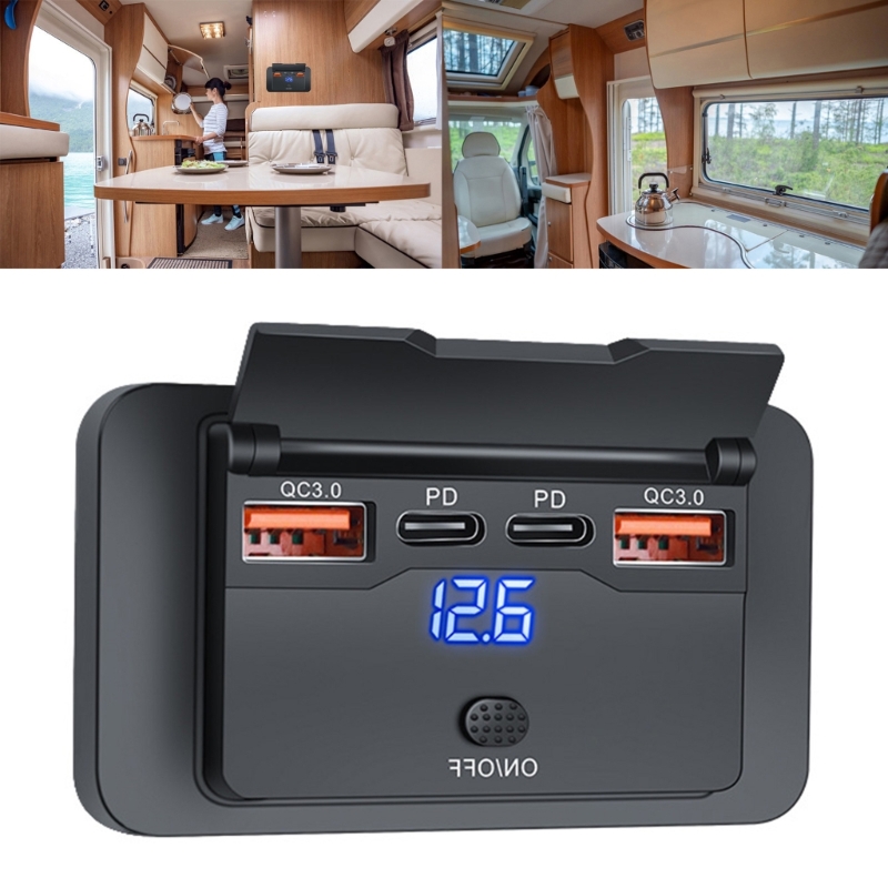 Cargador de Coche USB de 4 Pue - Car Accessories Qc reseña y precio