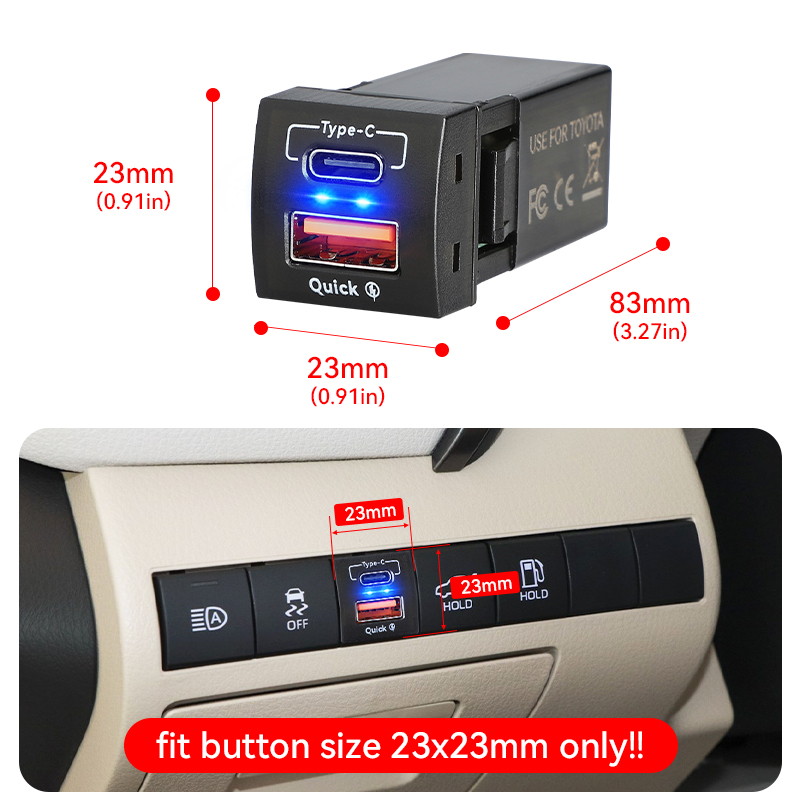 Cargador rápido de 48W QC3.0 U - Car Accessories Qc reseña y precio