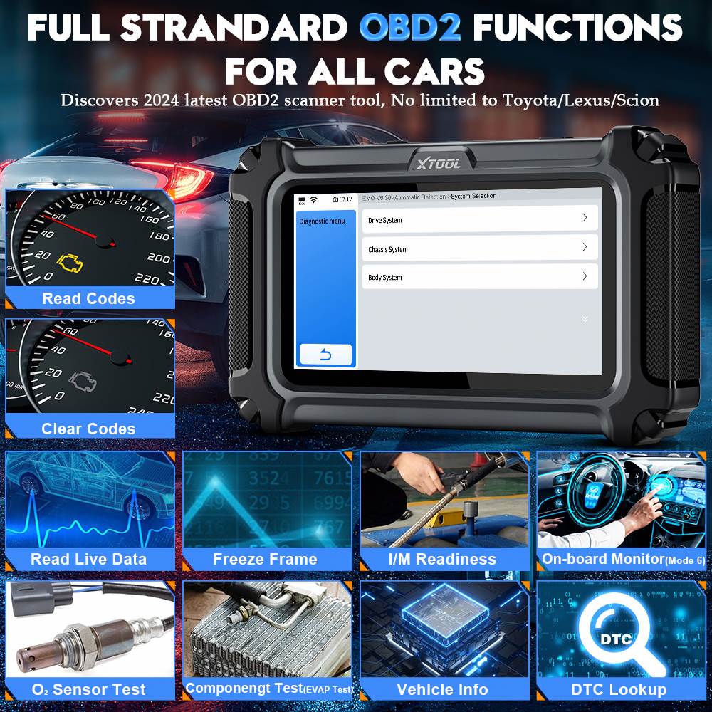 Nuevo escáner de diagnóstico p - Obd2 Scanner reseña y precio