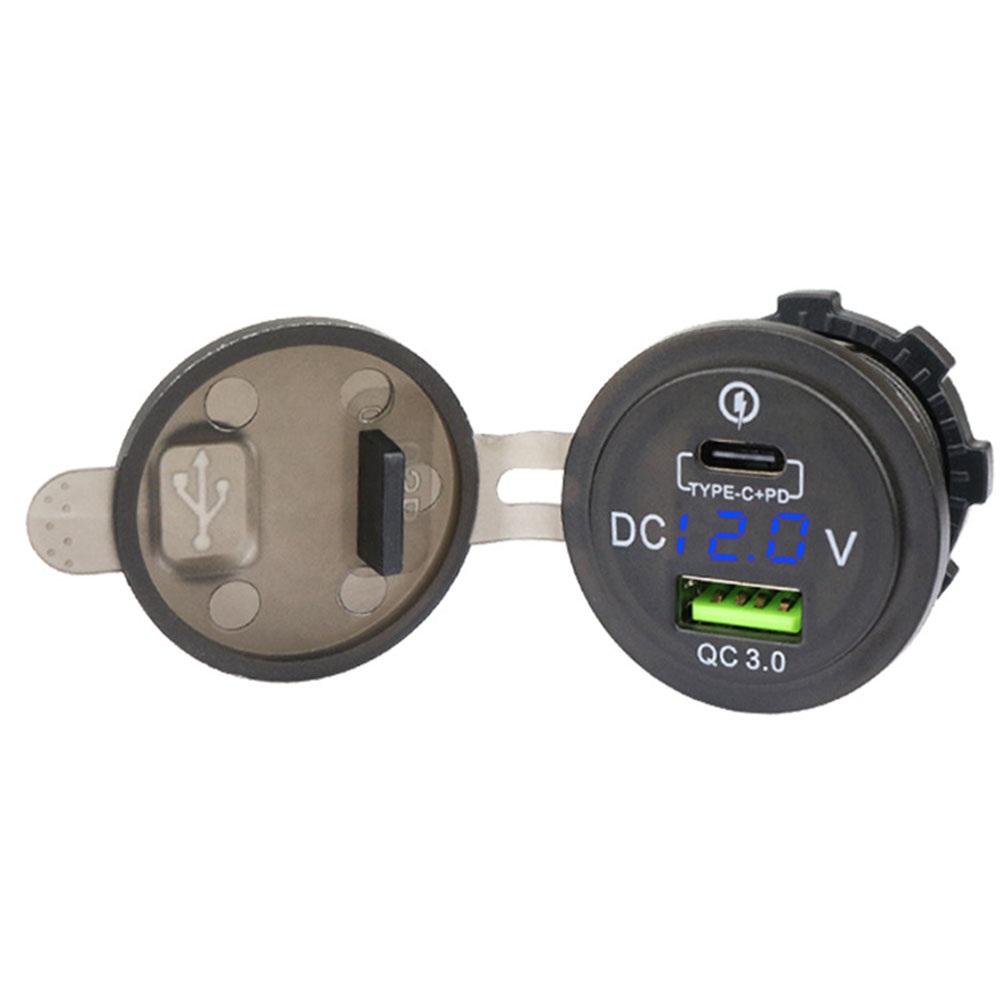 Toma de corriente LED QC 3,0,  - Car Accessories Qc reseña y precio