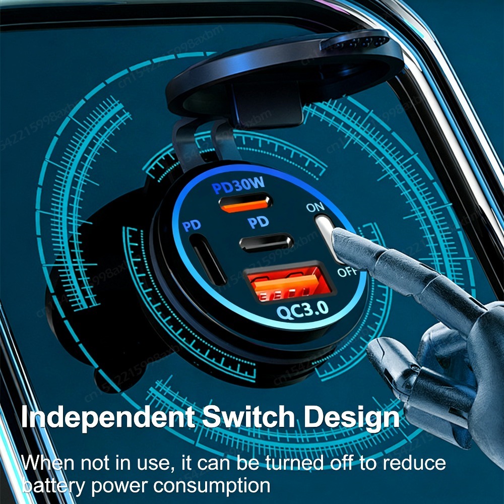 Enchufe de Corriente USB-C de  - Car Accessories Qc reseña y precio