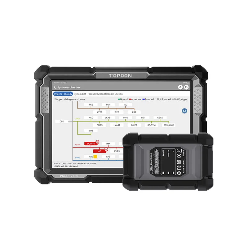 TOPDON PHOENIX ELITE Actualiza - Obd2 Scanner reseña y precio