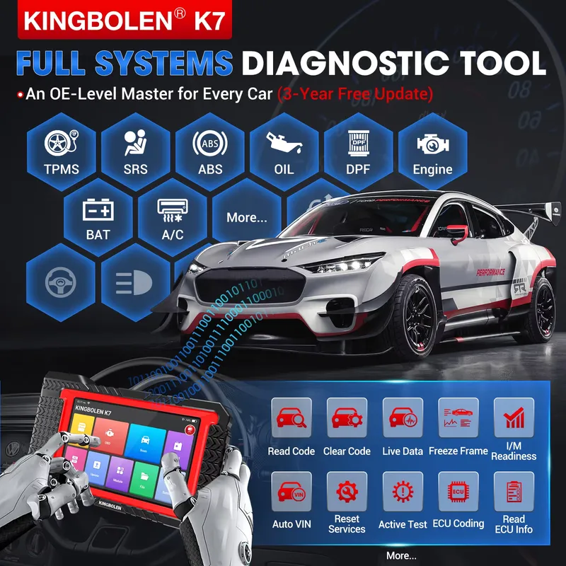 Escáner Automotriz Kingbolen K - Obd2 Scanner reseña y precio