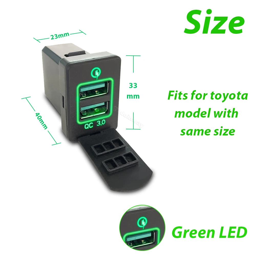 Cargadores Usb para coche, car - Car Accessories Qc reseña y precio