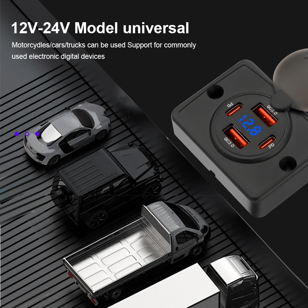 KEBIDUMEI PD + QC cargador de  - Car Accessories Qc reseña y precio