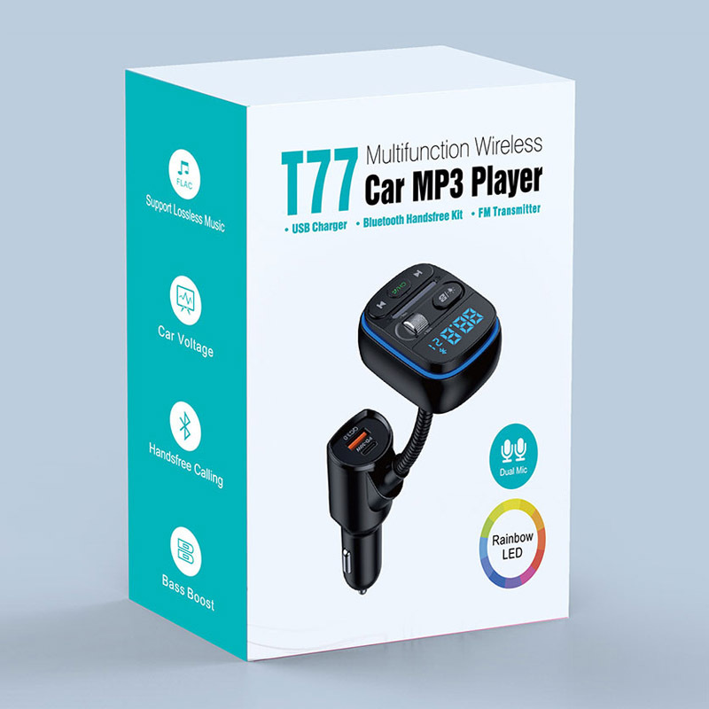 Transmisor FM T77 Bluetooth 5, - Car Accessories Qc reseña y precio