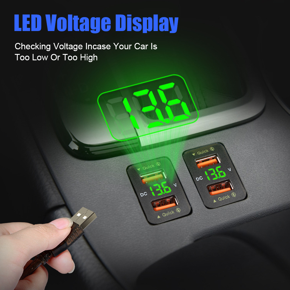 Cargador de enchufe de coche Q - Car Accessories Qc reseña y precio