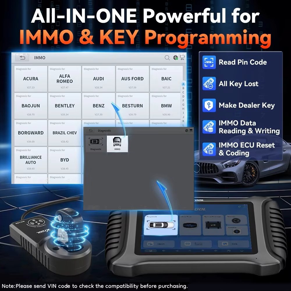 XTOOL X100 PAD3 con KC100 EEPR - Obd2 Scanner reseña y precio